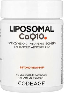 Thumbnail - Codeage, Liposomal CoQ10, Coenzyme Q10, Vitamin E Isomers, Enhanced Absorption, liposomales CoQ10, Coenzym Q10, Vitamin ...