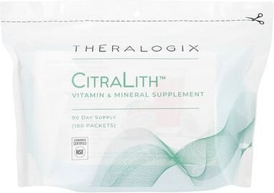 Theralogix, Citralith, Vitamin- und Mineralstoff-Ergänzungsmittel, 180 Päckchen, je 2,45 g