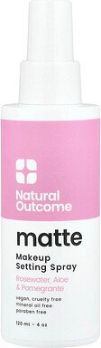 Natural Outcome, Matte, Make-up-Settling-Spray, 120 ml (4 oz.)
