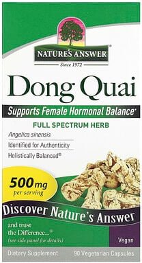 Nature's Answer, Dong Quai, 500 mg, 90 vegetarische Kapseln
