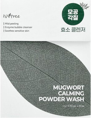 ISNtree, Beifuß-Beruhigungs-Pulverwaschmittel, 25 Päckchen, je 1 g (0,03 oz.)