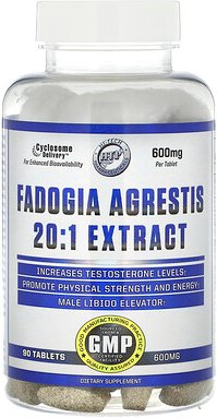 Hi Tech Pharmaceuticals, Fadogia Agrestis, 20:1 Extrakt, 600 mg, 90 Tabletten