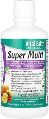 Vital Earth Minerals, Super Multi, natürlicher tropischer Mandarinengeschmack, 946 ml (32 fl. oz.)