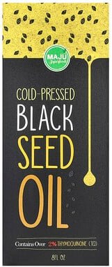 Maju Superfoods, Cold-Pressed Black Seed Oil, kalt gepresstes Schwarzkümmelöl, 8 fl. oz