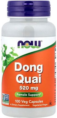 NOW Foods, Dong Quai (Chinesische Engelwurz), 520 mg, 100 vegetarische Kapseln