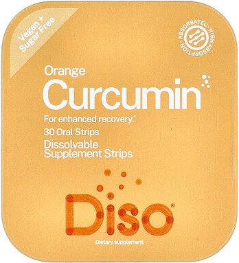 Diso, Curcumin, Orange, 30 orale Streifen