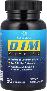 Sunergetic, DIM Complex, 150 mg, 60 Kapseln