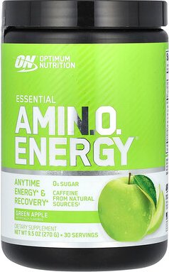 Optimum Nutrition, Essenzielles Amin O. Energy, Green Apple, Energie, Grüner Apfel, 270 g (9,5 oz.)
