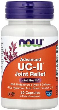NOW Foods, Advanced UC-II® Joint Relief, Gelenklinderung, 60 Kapseln