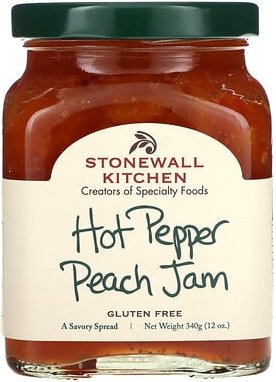 Stonewall Kitchen, Peperoni-Pfirsich-Marmelade, mild, 340 g (12 oz.)