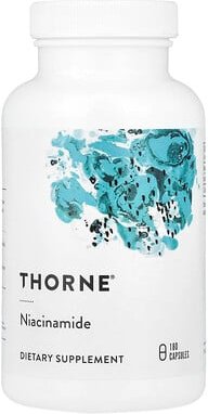 Thorne, Niacinamide, Niacinamid, 180 Kapseln (500 mg pro Kapsel)