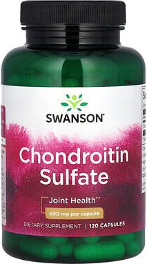 Swanson, Chondroitin Sulfate, Chondroitinsulfat, 600 mg, 120 Kapseln