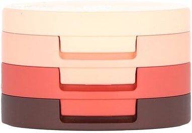 Kaja, Beauty Bento, Bouncy Shimmer Eyeshadow Trio, federnd schimmernder Lidschatten-Trio, 02 Orange Blossom, 3er-Pack, j...