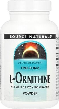 Source Naturals, L-Ornithine Powder, L-Ornithin-Pulver, 100 g (3,53 oz.)