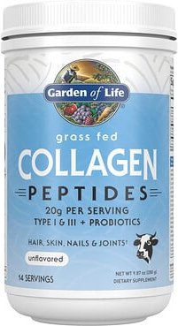 Garden of Life, Kollagenpeptide von Gras-gefütterten Rindern, nicht aromatisiert, 280 g (9,87 oz)
