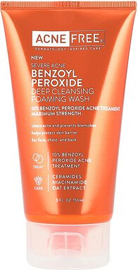 Thumbnail - ACNE FREE, Severe Acne, Deep Cleansing Foaming Wash, tiefenreinigende, schäumende Waschlotion, maximale Stärke, 150 ml (...