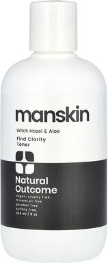 Natural Outcome, Manskin, Finden Sie Klarheit Toner, 236 ml (8 oz.)