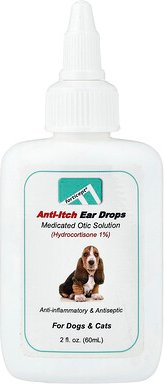 Forticept, Anti-Itch Ear Drops, Anti-Juckreiz-Ohrentropfen für Hunde und Katzen, 60 ml (2 fl. oz.)