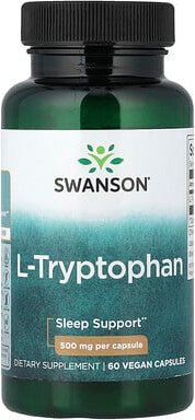 Swanson, L-Tryptophan, 500 mg, 60 Kapseln