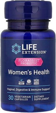 Life Extension, FLORASSIST® Probiotic, Women‘s Health, Probiotikum für Frauen, 30 pflanzliche Kapseln