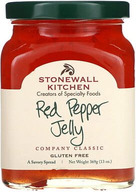 Stonewall Kitchen, Red Pepper Jelly, Gelee aus roten Pfefferkörnern, 369 g (13 oz.)