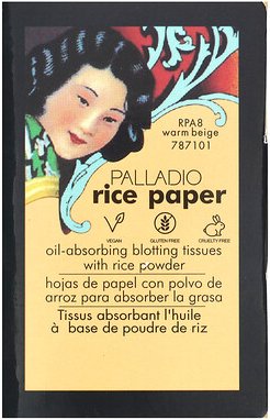 Thumbnail - Palladio, Reispapier, ölabsorbierende Tücher, Warmes Beige RPA8, 40 Tücher