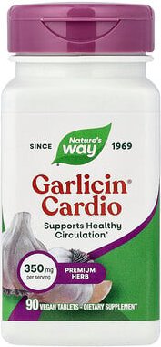 Nature's Way, Garlicin Cardio®, 350 mg, 90 vegane Tabletten