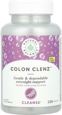 Natural Balance, Colon Clenz™, 120 pflanzliche Kapseln