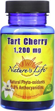 Nature's Life, Saure Kirsche, 1.200 mg, 30 Tabletten