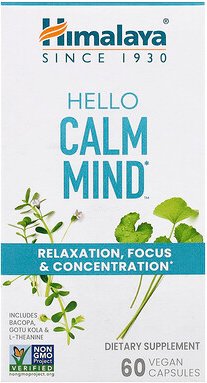 Himalaya, Hello Calm Mind™, 60 vegane Kapseln