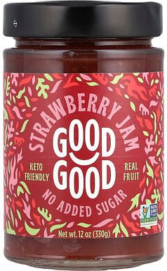 GOOD GOOD, Strawberry Marmelade, Erdbeermarmelade, 330 g (12 oz.)