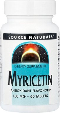 Source Naturals, Myricetin, 100 mg, 60 Tabletten
