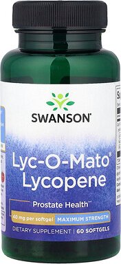 Swanson, Lyc-O-Mato® Lyocopene, Lycopin, 60 Weichkapseln