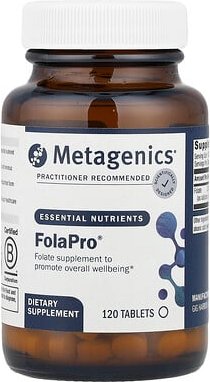 Metagenics, FolaPro®, 1.330 mcg, 120 Tabletten