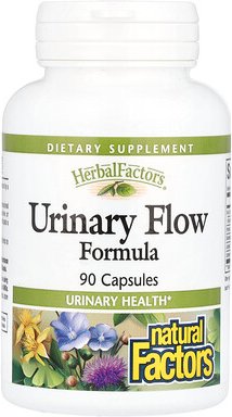 Thumbnail - Natural Factors, Harn-Fluß Formel, 90 Kapseln