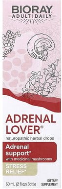 Thumbnail - Bioray, Adrenal Lover, Adrenal Support with Medical Mushrooms, Unterstützung der Nebennieren mit medizinischen Pilzen, 6...