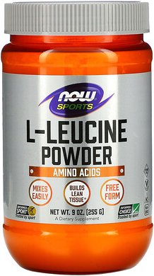 NOW Foods, Sports, L-Leucin-Pulver, 255 g (9 oz.)