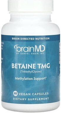 BrainMD, Betaine TMG, 60 vegane Kapseln (500 mg pro Kapsel)