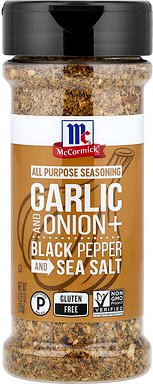 McCormick, Allzweckgewürz, Knoblauch und Zwiebel mit schwarzem Pfeffer und Meersalz, 120 g (4,25 oz.)