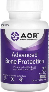 Advanced Orthomolecular Research AOR, Advanced Bone Protection, fortschrittlicher Knochenschutz, 40 mg, 30 Kapseln