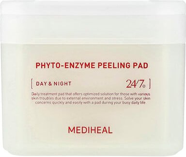 MEDIHEAL, Phyto-Enzym-Peelingpad, Tag und Nacht, 90 Pads, 200 ml (6,76 fl. oz.)