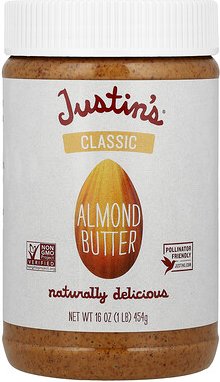 Justin's Nut Butter, Classic Almond Butter, klassische Mandelbutter, 454 g (16 oz.)