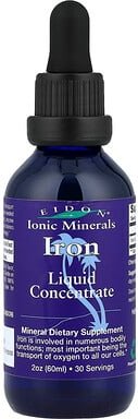 Eidon Ionic Minerals, Iron, Liquid Concentrate, Eisen, Flüssigkonzentrat, 60 ml (2 oz.)