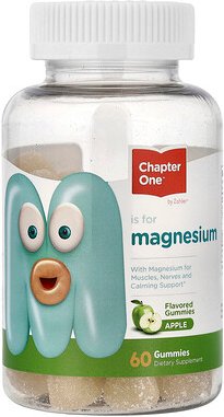 Chapter One, Magnesium Gummies, Apple, Magnesium-Fruchtgummis, Apfel, 60 Fruchtgummis