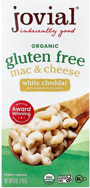 Jovial, Organic Gluten Free, Mac und Käse, weißer Cheddar, 170 g (6 oz.)