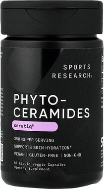 Sports Research, Phytoceramides, Phytoceramide, 350 mg, 60 pflanzliche Flüssigkapseln