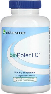 Nutra BioGenesis, BioPotent C, 135 vegetarische Kapseln