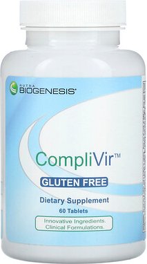 Nutra BioGenesis, CompliVir, 60 Tabletten