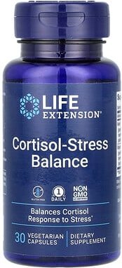 Life Extension, Cortisol-Stress Balance, 30 pflanzliche Kapseln