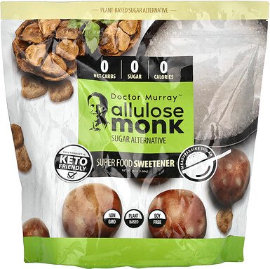Dr. Murray's, Allulose Monk, Sugar Alternative, Allulose Mönch, Zuckeralternative, 1,36 kg (48 oz.)